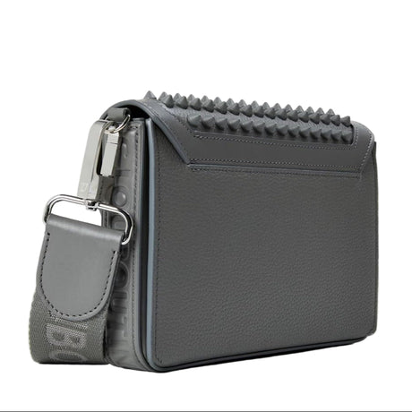 Christian Louboutin Explorafunk Wallet on Chain in Smoke Grey - Boinclo - Outlet Sale Under Retail