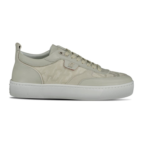 Christian Louboutin Happyrui Leather Low Top Trainers in Beige - Boinclo - Outlet Sale Under Retail