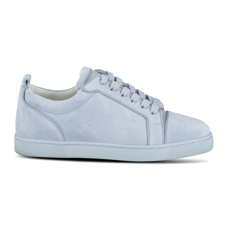 Christian Louboutin 'Junior' Orlato Suede Trainers Light Blue - Boinclo - Outlet Sale Under Retail