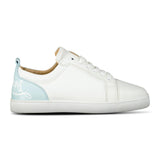 Christian Louboutin Louis Junior Flat Fun Trainers in White - Boinclo - Outlet Sale Under Retail