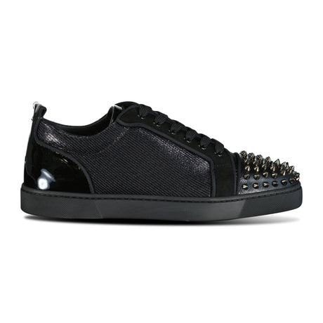 Christian Louboutin Louis Junior Spikes Orlato Black - Boinclo - Outlet Sale Under Retail