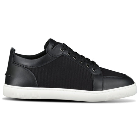 Christian Louboutin Rantulow Cotton T - Will and Leather Trainers in Black - Boinclo - Outlet Sale Under Retail