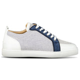 Christian Louboutin Rantulow Trainers in Grey/Navy - Boinclo - Outlet Sale Under Retail