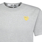 Gold Heart Logo T-Shirt Grey