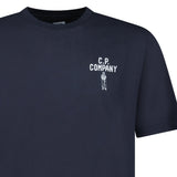 CP Company 30/1 Jersey British Sailor T-Shirt in Navy - Boinclo - Outlet Sale Under Retail