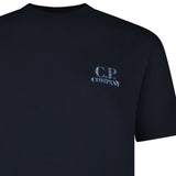 CP Company 30/1 Jersey Comfort Logo T-Shirt in Navy Blue - Boinclo - Outlet Sale Under Retail