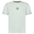 CP Company 30/1 Jersey Mini British Sailor Centred Logo T-Shirt in Misty Blue - Boinclo - Outlet Sale Under Retail
