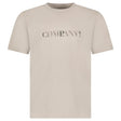CP Company 30/1 Jersey Short Sleeve Chest Logo T-Shirt in Dove Grey - Boinclo - Outlet Sale Under Retail