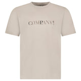 CP Company 30/1 Jersey Short Sleeve Chest Logo T-Shirt in Dove Grey - Boinclo - Outlet Sale Under Retail