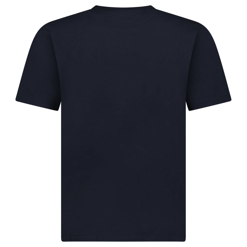 CP Company 30/1 Jersey Short Sleeve Faded Logo T-Shirt in Navy - Boinclo - Outlet Sale Under Retail