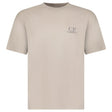 C.P. Company 30/1 Jersey Short Sleeve Left Chest Logo T-Shirt in Dove Grey - Boinclo - Outlet Sale Under Retail
