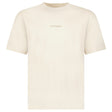 CP Company 30/1 Jersey Short Sleeve Logo T-Shirt in Frozen Dew Beige - Boinclo - Outlet Sale Under Retail