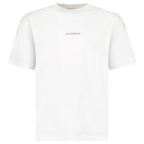 CP Company 30/1 Jersey Short Sleeve Logo T-Shirt in Gauze White - Boinclo - Outlet Sale Under Retail