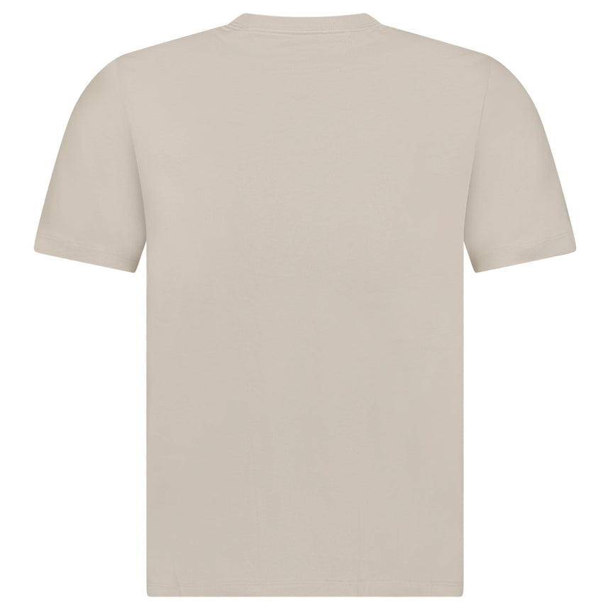 CP Company 30/1 Jersey Short Sleeve Printed T-Shirt in Dove Grey - Boinclo - Outlet Sale Under Retail