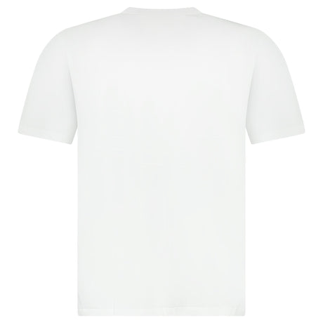 CP Company 30/1 Jersey Short Sleeve Printed T-Shirt in White - Boinclo - Outlet Sale Under Retail