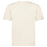 CP Company 30/1 Jersey Stitch Block Logo T-Shirt in Frozen Dew Beige - Boinclo - Outlet Sale Under Retail