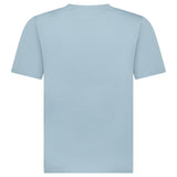 CP Company 30/1 Jersey Stitch Block Logo T-Shirt in Silver Blue - Boinclo - Outlet Sale Under Retail