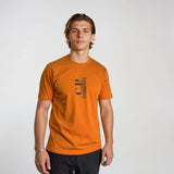 CP Company 30/1 Sailor Logo T-Shirt Russet Orange - Boinclo - Outlet Sale Under Retail