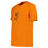 CP Company 30/1 Sailor Logo T-Shirt Russet Orange - Boinclo - Outlet Sale Under Retail