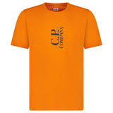 CP Company 30/1 Sailor Logo T-Shirt Russet Orange - Boinclo - Outlet Sale Under Retail