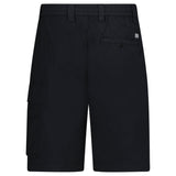 CP Company 50 Fili Stretch Loose Lens Cargo Shorts in Black - Boinclo - Outlet Sale Under Retail