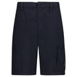 CP Company 50 Fili Stretch Loose Lens Cargo Shorts in Navy - Boinclo - Outlet Sale Under Retail