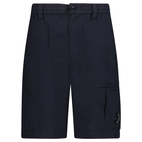 CP Company 50 Fili Stretch Loose Lens Cargo Shorts in Navy - Boinclo - Outlet Sale Under Retail