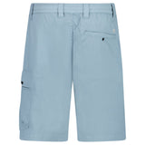CP Company 50 Fili Stretch Loose Lens Cargo Shorts in Silver Blue - Boinclo - Outlet Sale Under Retail