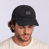 CP Company 50 Fili Wax Baseball Cap in Black - Boinclo - Outlet Sale Under Retail