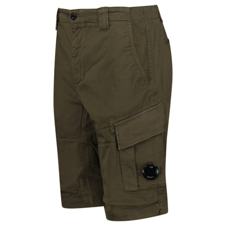 CP Company Bermuda Cargo Lens Shorts Ivy Green - Boinclo - Outlet Sale Under Retail