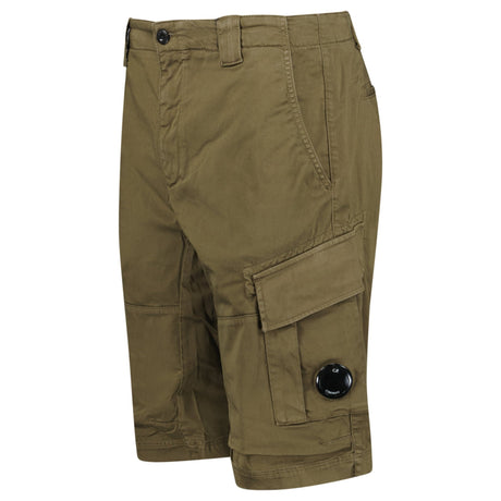 CP Company Bermuda Cargo Lens Shorts Ivy Green - Boinclo - Outlet Sale Under Retail