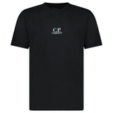 CP Company British Sailor Logo 30/1 T-Shirt in Black - Boinclo - Outlet Sale Under Retail