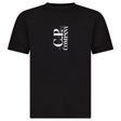 CP Company British Sailor Logo Print T-Shirt in Black - Boinclo - Outlet Sale Under Retail