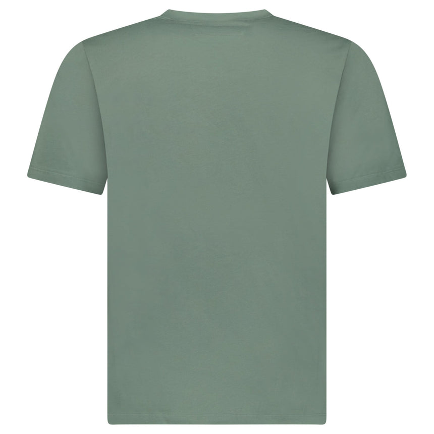 CP Company British Sailor Logo Print T-Shirt in Green - Boinclo - Outlet Sale Under Retail