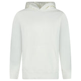 CP Company Brushed Emerised Diagonal Fleece Hoodie in White - Boinclo - Outlet Sale Under Retail