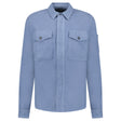 CP Company Button - Up Lens Overshirt infinity Blue - Boinclo - Outlet Sale Under Retail