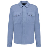 CP Company Button - Up Lens Overshirt infinity Blue - Boinclo - Outlet Sale Under Retail