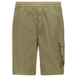 CP Company Chrome-R Cargo Shorts in Military Green - Boinclo - Outlet Sale Under Retail