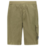 CP Company Chrome-R Cargo Shorts in Military Green - Boinclo - Outlet Sale Under Retail