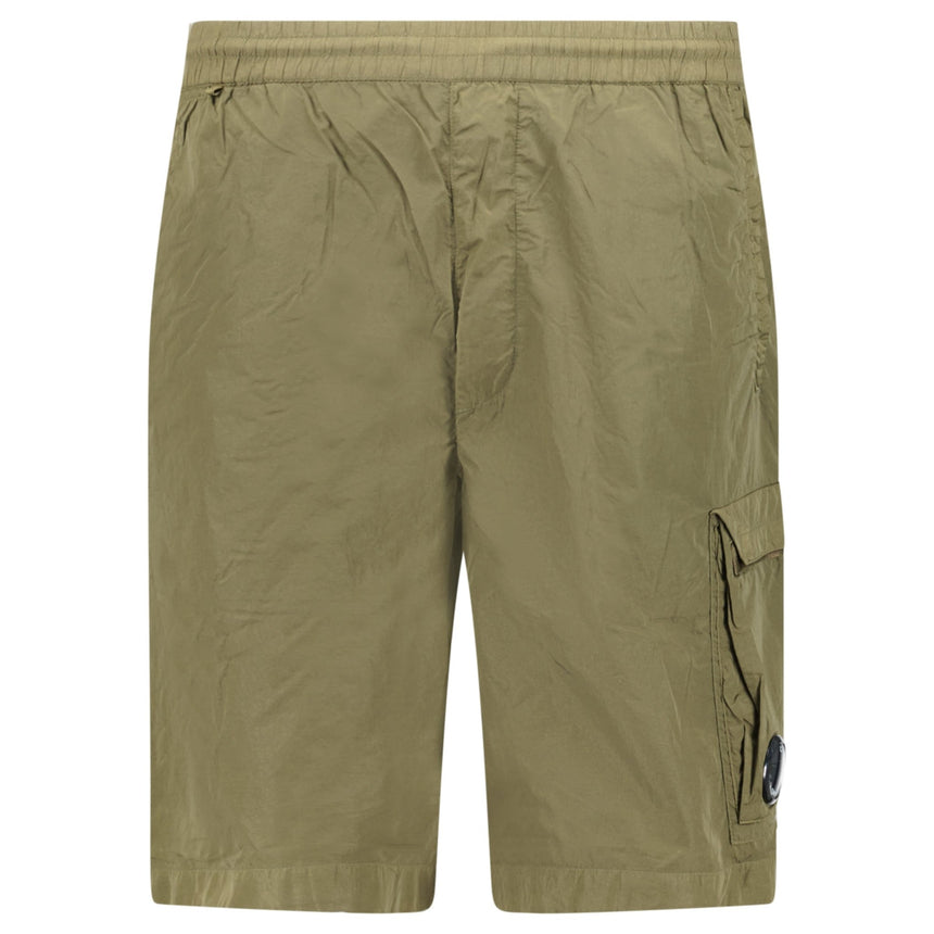 CP Company Chrome-R Cargo Shorts in Military Green - Boinclo - Outlet Sale Under Retail