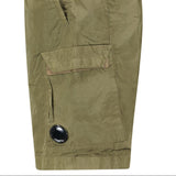 CP Company Chrome-R Cargo Shorts in Military Green - Boinclo - Outlet Sale Under Retail
