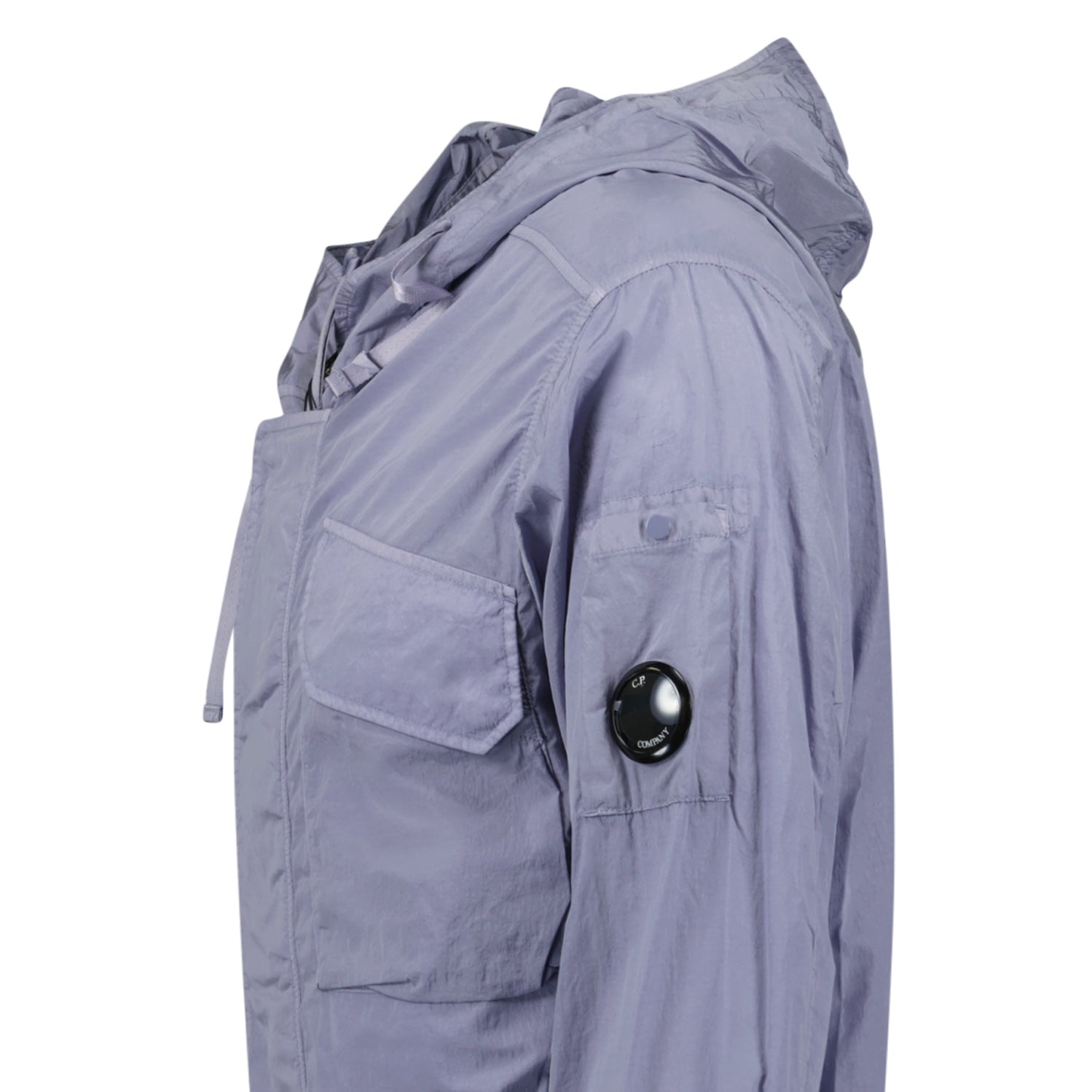 CP Company Chrome R Hooded Lens Jacket Lavender Violet - Outlet
