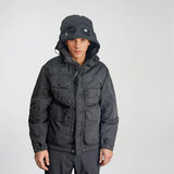 CP Company Chrome - R Padded Goggle Jacket in Black - Boinclo - Outlet Sale Under Retail