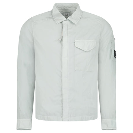 CP Company Chrome - R Pocket Overshirt Blue Fox - Boinclo - Outlet Sale Under Retail