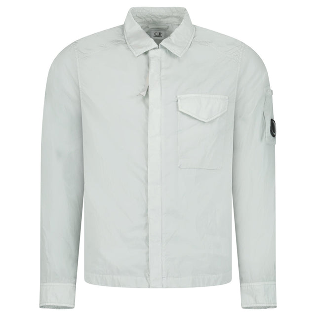 CP Company Chrome - R Pocket Overshirt Blue Fox - Boinclo - Outlet Sale Under Retail