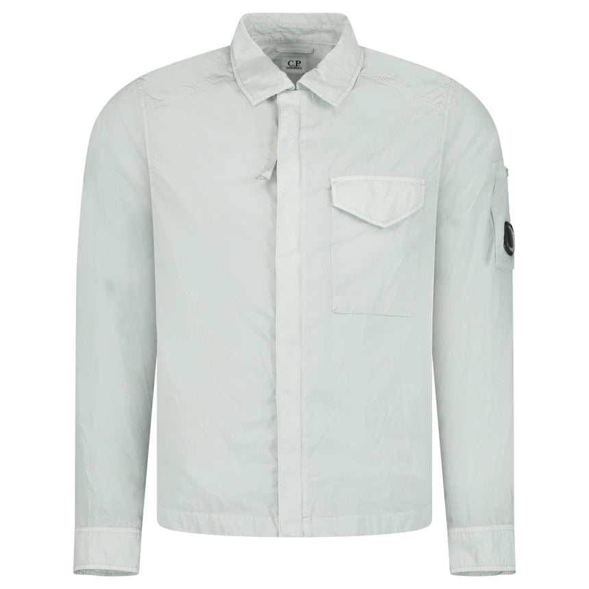 CP Company Chrome - R Pocket Overshirt Blue Fox - Boinclo - Outlet Sale Under Retail