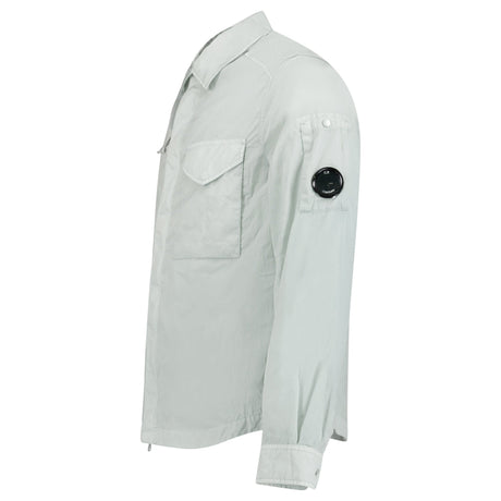 CP Company Chrome - R Pocket Overshirt Blue Fox - Boinclo - Outlet Sale Under Retail