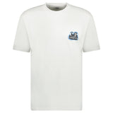 CP Company 24/1 Jersey Artisanal British Sailor T-Shirt in White - Boinclo - Outlet Sale Under Retail