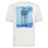 CP Company 24/1 Jersey Artisanal British Sailor T-Shirt in White - Boinclo - Outlet Sale Under Retail