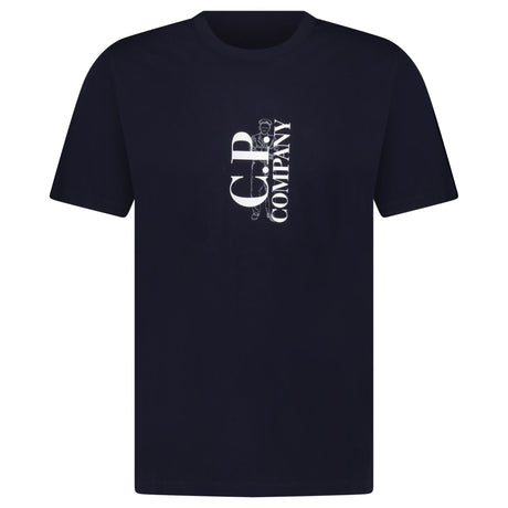 CP Company 30/1 Sailor Logo T-Shirt Navy - Boinclo - Outlet Sale Under Retail